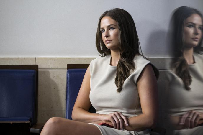 Margo Martin | Margo Martin, ki je pred leti dobila vzdevek dvojnica Melanie Trump, ker so jo, ko je nosila temna očala, nekateri zamenjali za Trumpovo ženo, je predsednikova svetovalka za komunikacije. | Foto Guliverimage