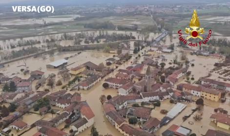 Blizu Gorice po zemeljskem plazu pogrešajo dva človeka