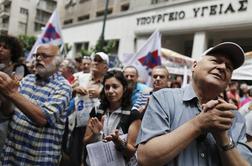 V Atenah protest proti varčevanju