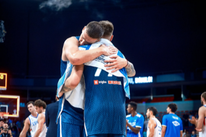 Alen Omić, slovenska košarkarska reprezentanca, Luka Dončić | Zakon o sofinanciranju organizacije evropskega prvenstva v košarki 2029 ni naletel na nasprotovanje. | Foto FIBA