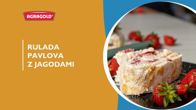 Recept za rulado Pavlova z jagodami