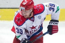 Jan Muršak prispeval podajo k zmagi CSKA nad Davosom