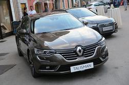 Slovenski poslovni avtomobil leta je renault talisman