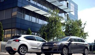 Koliko se Citroënova C4 in DS4 razlikujeta, ko v roke primemo meter?