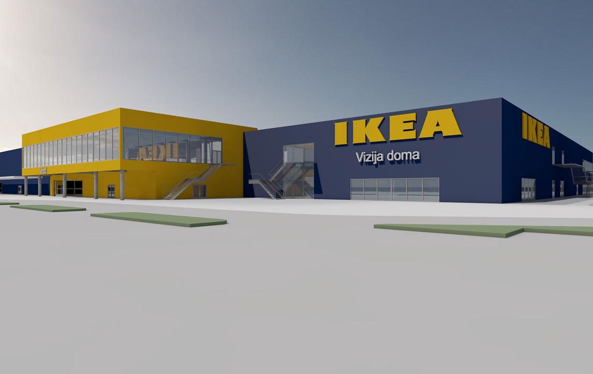 Ikea | Ikea naj bi v Ljubljani vrata odprla leta 2020. | Foto Elea iC