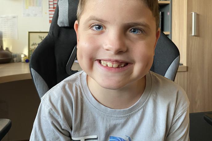 Matic, gensko zdravljenje, zbiranje sredstev, zdravilo, ZDA | Matic je zdravilo prejel v torek zvečer v bolnišnici Nemours Children's Hospital na Floridi v ZDA. | Foto Društvo Viljem Julijan