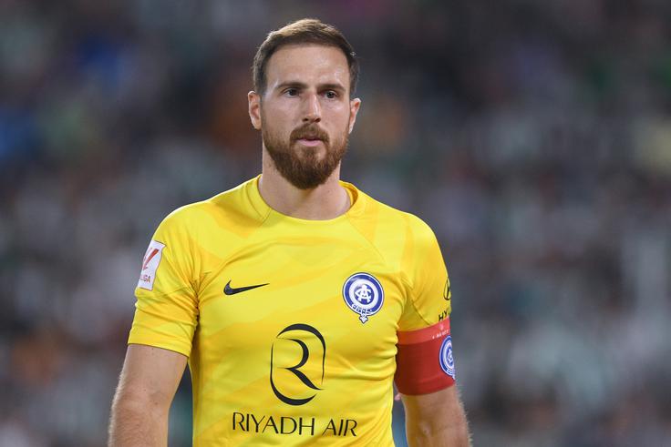 Jan Oblak je imel z Atleticom na vročem gostovanju v Sevilli veliko dela. | Foto: Guliverimage
