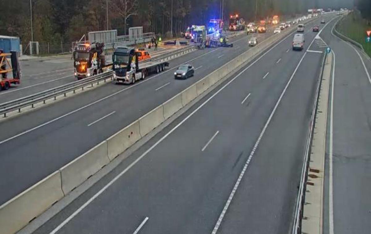 nesreča Vransko AC | Foto Dars/Promet.si