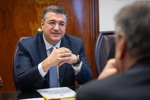 Apostolos Cicikostas, evropski komisar za trajnostni transport in turizem,  Alenka Bratušek, Zoran Janković