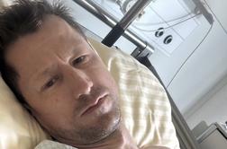 Nekdanji smučarski as po prometni nesreči v bolnišnici