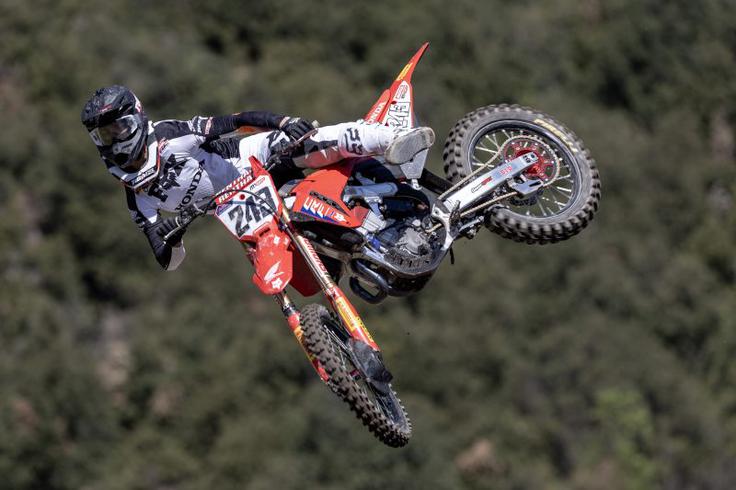 Tim Gajser je bil v Trentinu drugi v prvi vožnji in četrti v drugi, kar je zadoščalo za skupno tretje mesto. | Foto: Honda Racing/ShotbyBavo