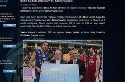 Vujačić MVP turškega All Stars