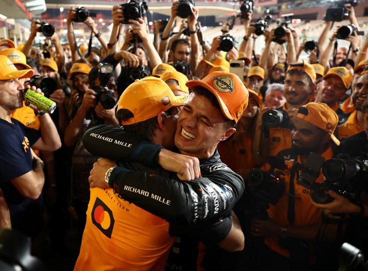 Lando Norris je hvaležen vsem pri McLarnu. | Foto: Reuters