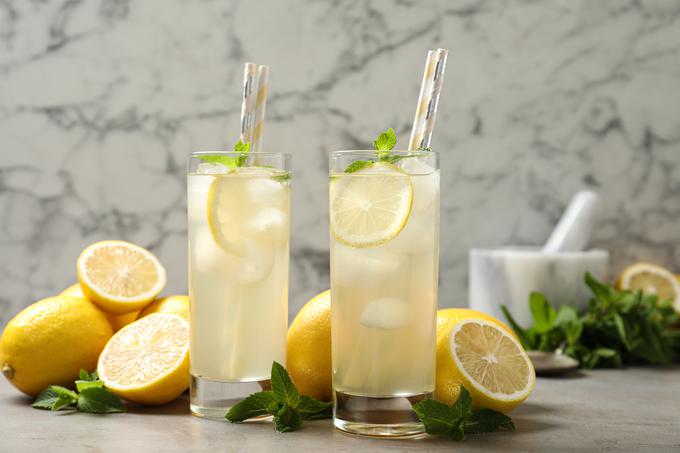 Limonada, ki je bogata z vitaminom C. | Foto: Shutterstock