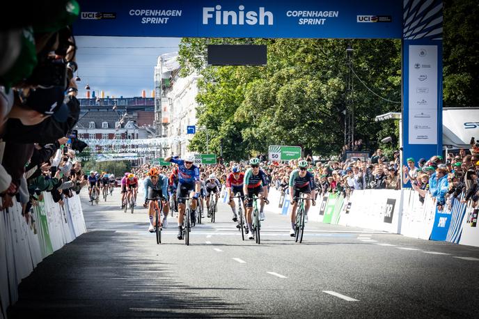 Copenhagen Sprint | Jasper Philipsen je bil najmočnejši na sprintu v Koebenhavnu. | Foto Ana Kovač
