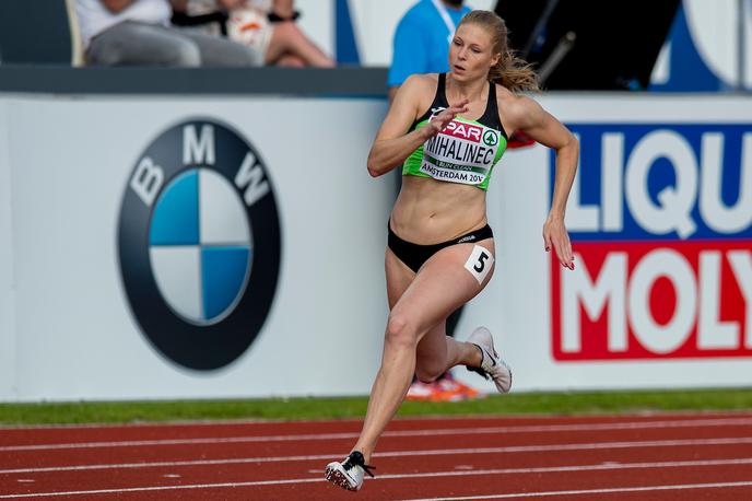 Maja Mihalinec EP Amsterdam 2016 | Maja Mihalinec se je z devetim časom uvrstila v polfinale teka na 60 metrov. | Foto Sportida