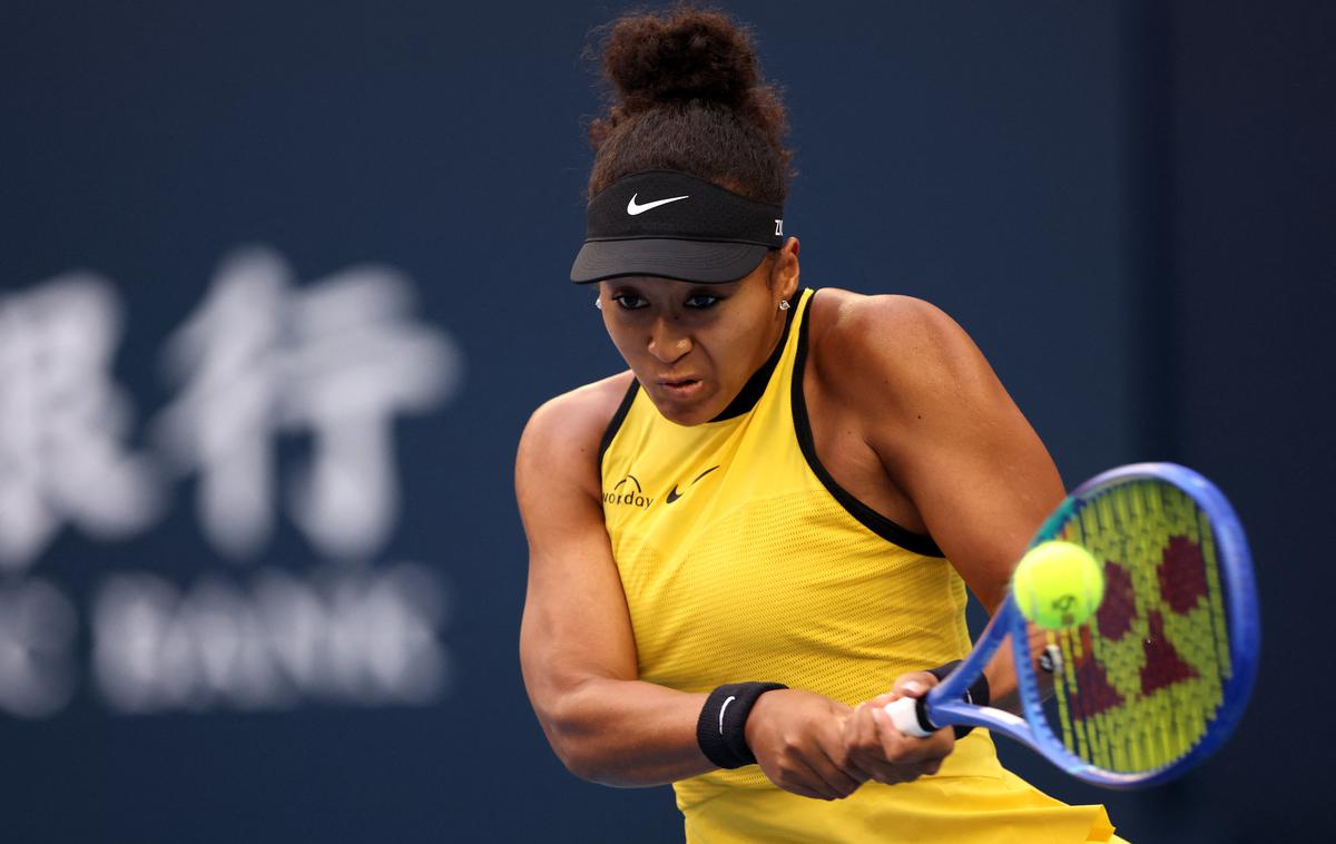 Naomi Osaka | Naomi Osaka je predala dvoboj četrtfinala še pred začetkom. | Foto Reuters