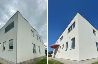 Zakaj fasada postane zelena in kako jo pravilno očistiti, da je ne poškodujemo