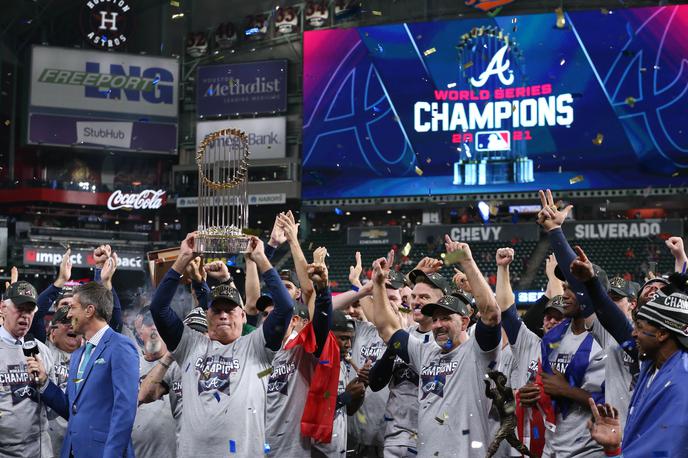 Atlanta Braves MLB | Baseballisti Atlanta Braves so četrtič prvaki lige MLB. | Foto Reuters