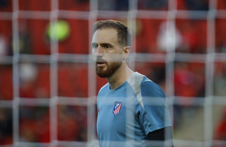 Jan Oblak je v 61. minuti začel akcijo, ki je njegovemu Atleticu prinesla zmago. | Foto: Reuters