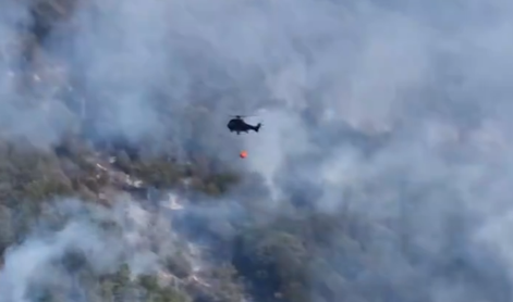 Prejeli so klic na pomoč: slovenski vojaški helikopter v akciji #video