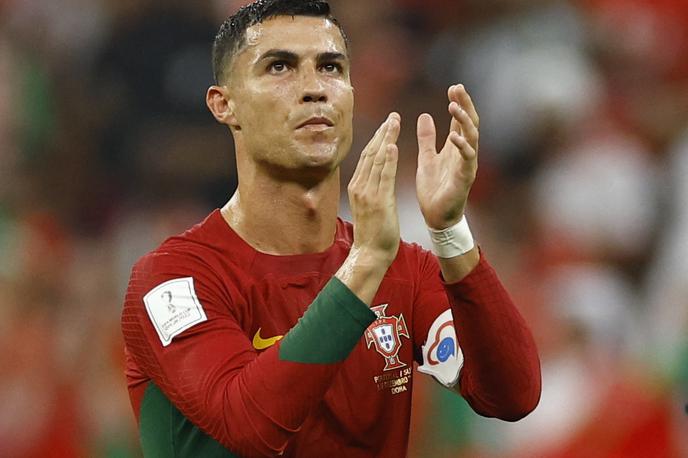 Cristiano Ronaldo | Cristiano Ronaldo je na tekmi proti Švici v igro vstopil šele v 74. minuti, ko je bil zmagovalec že znan. | Foto Reuters