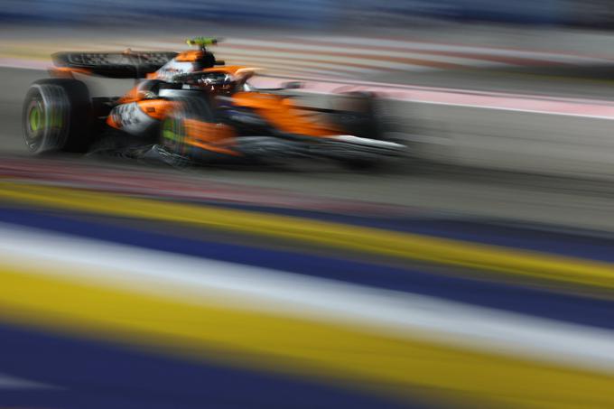 Lando Norris je dosegel svojo tretjo zmago v formuli ena. | Foto: Reuters