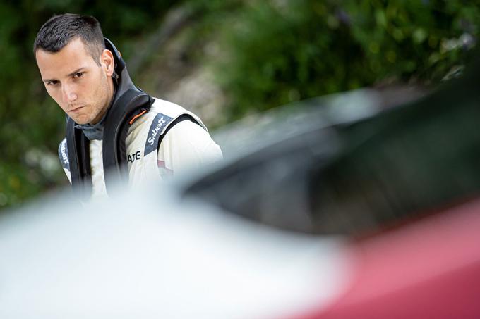 Tudi letos bo zapiske v dirkalniku bral sovoznik David Kavčič. | Foto: WRC Croatia