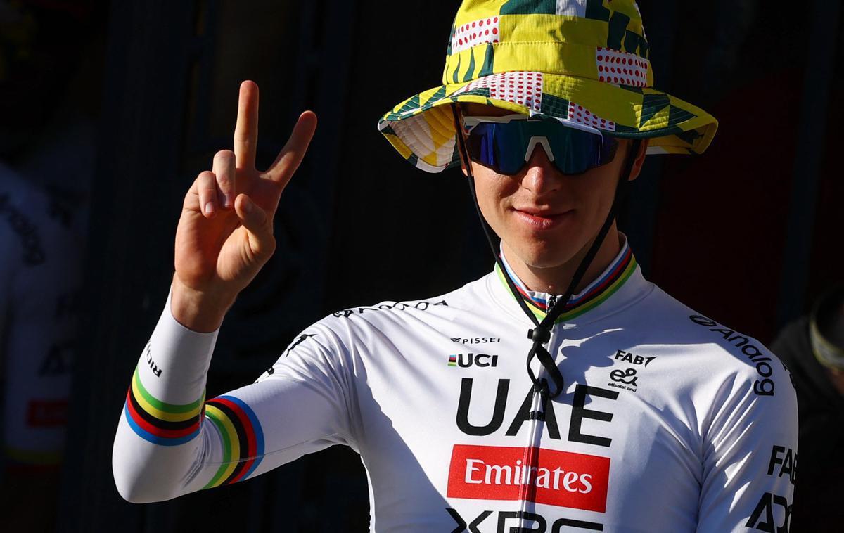 Tadej Pogačar, TDF 2025 | Tadej Pogačar pred TDF: V čast mi je, da sem eden od favoritov, zadovoljen sem in upam, da bom lahko upravičil pričakovanja. | Foto Reuters