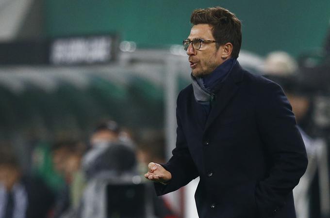 Eusebio Di Francesco še ni vrgel puške v koruzo.
 | Foto: Reuters