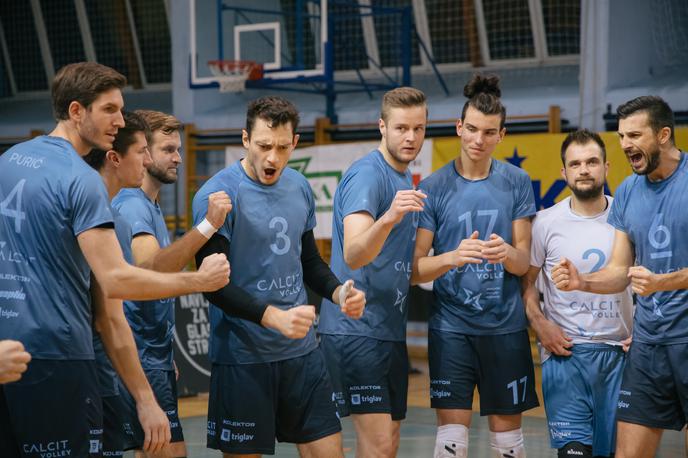 Calcit Volley | Kamničani se veselijo pomembne zmage. | Foto Klemen Brumec