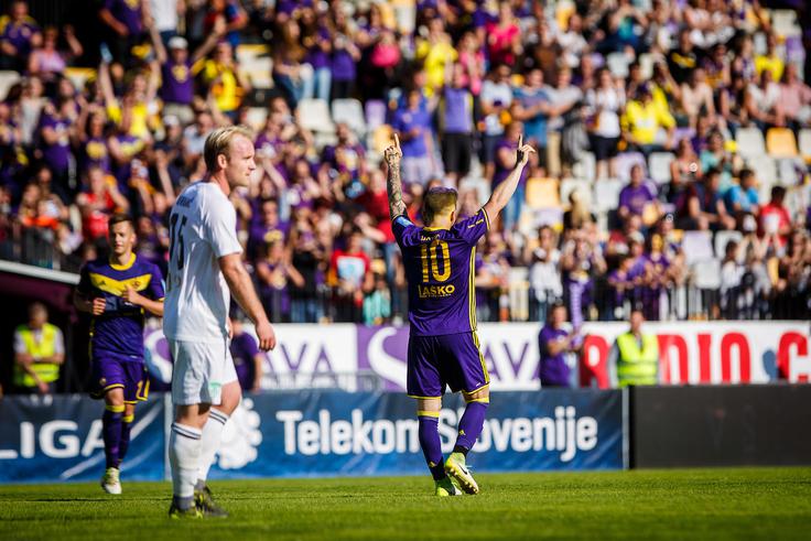 Dino Hotić je dosegel edini zadetek. | Foto: Grega Valančič/Sportida