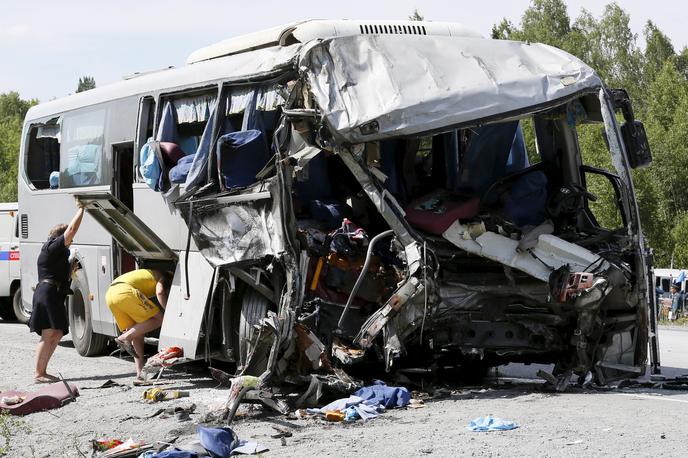 nesreča avtobusa, avtobusna nesreča | Foto Reuters