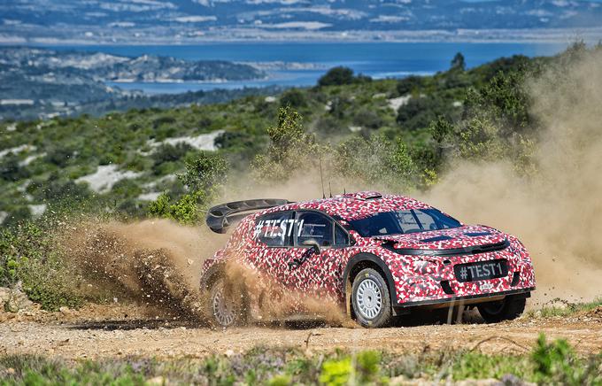 Prejšnji mesec je tudi Citroen že testiral novo generacijo dirkalnika DS3 WRC. | Foto: 