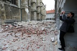 Zagreb stresel močan potres, čutili smo ga tudi v Sloveniji #foto #video