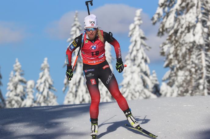 Pokljuka Tiril Eckhoff | Tiril Eckhoff je na Pokljuki osvojila že tri zlate medalje. | Foto Reuters