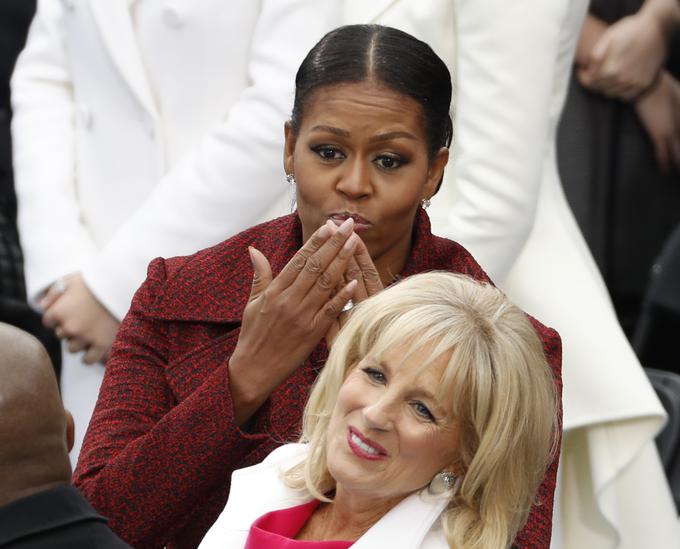 Barack in Michelle Obama | Foto: Reuters