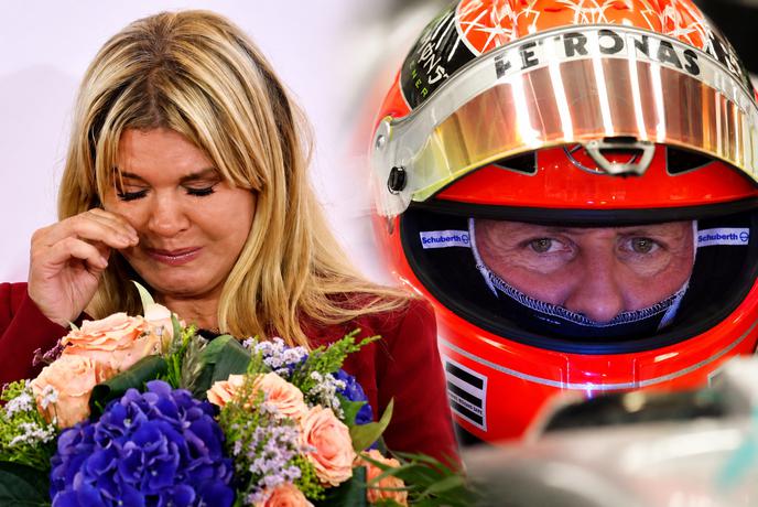 Corinna Schumacher v solzah spregovorila o Michaelu: Še vedno jokam
