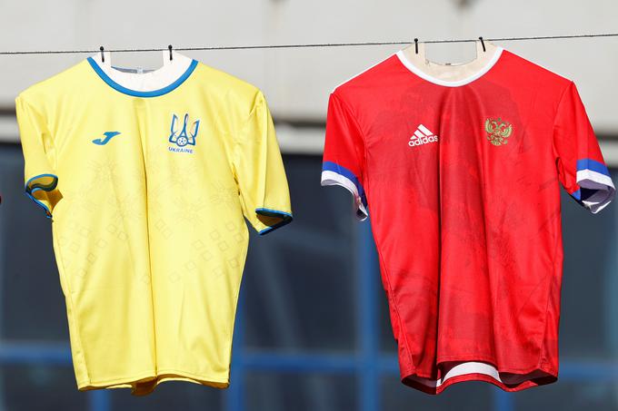 Lani sta Ukrajina in Rusija nastopili na Euru 2020 v (velikem) nogometu, a se v izločilnem delu nista srečali. Rusi so izpadli že po skupinskem delu, Ukrajinci pa v četrtfinalu. | Foto: Reuters