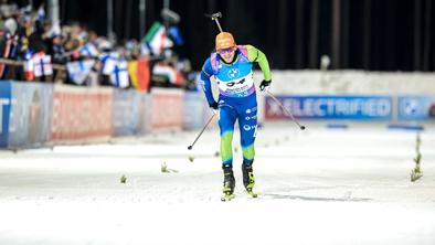 Jacquelinu sprint v Kontiolahtiju, Fak reševal slovensko čast