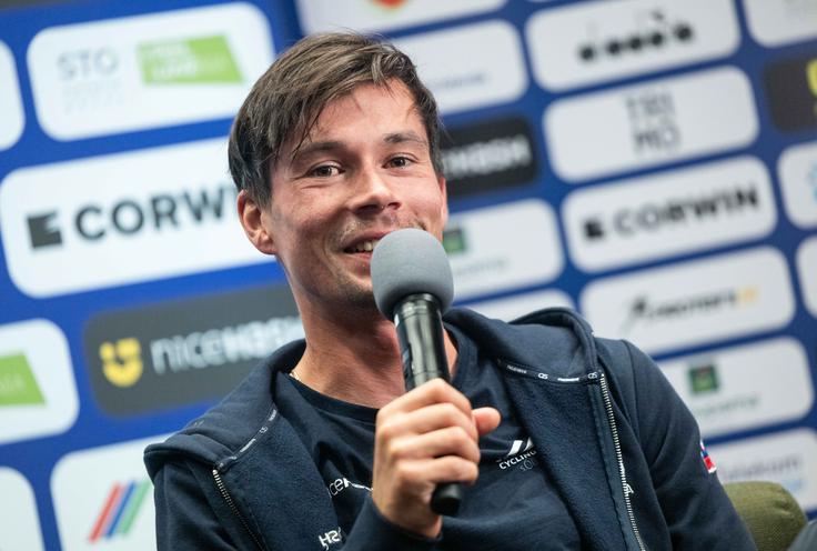 Tadej Pogačar Primož Roglič | Foto: Vid Ponikvar/Sportida