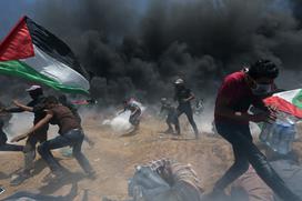 protest Izrael Gaza Jeruzalem