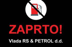 Žalni trak čez Petrolov znak