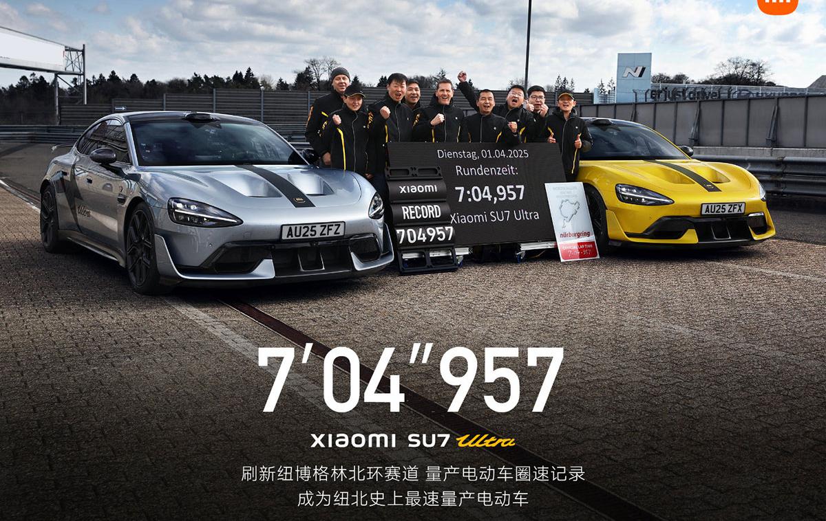 Xiaomi su7 ultra Nordschleife | Foto Xiaomi