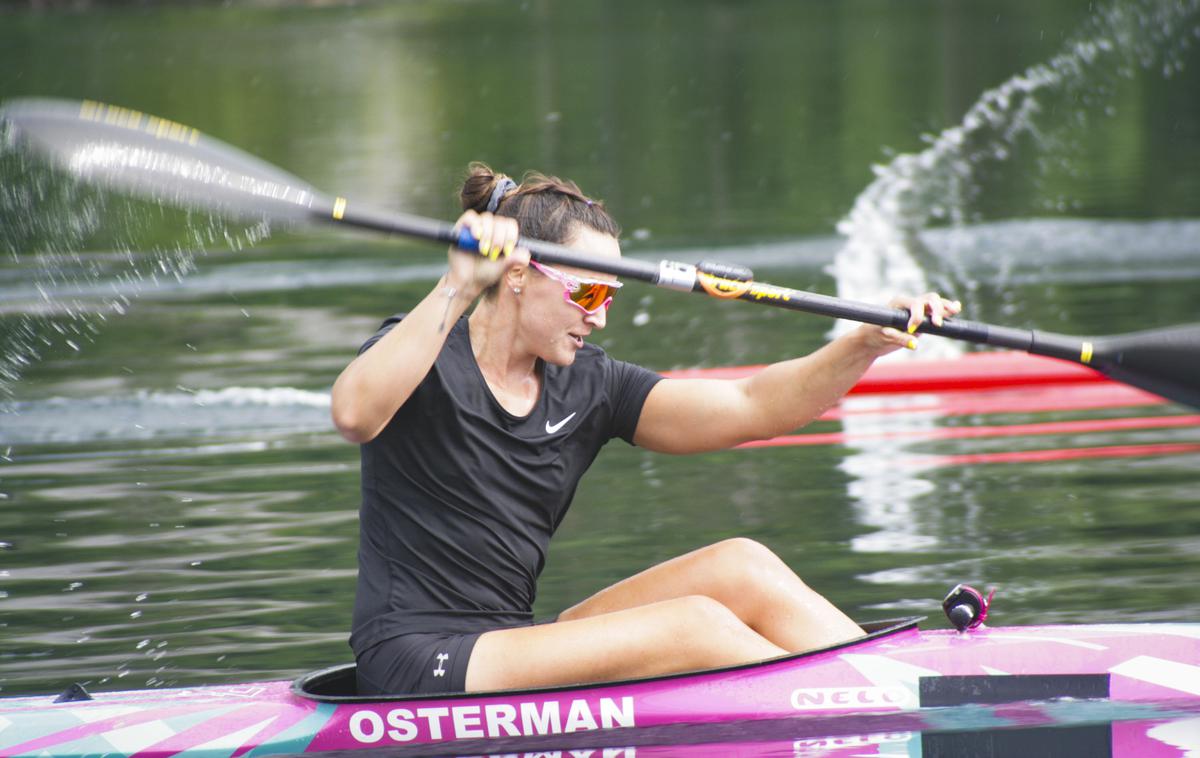 Anja Osterman | Anja Osterman je nova državna prvakinja v sprintu na 200 metrov na mirnih vodah. | Foto Boštjan Boh
