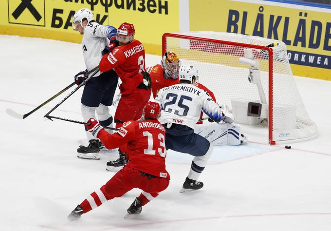 Rusi so v četrtfinalu s 4:3 strli Američane. | Foto: Reuters