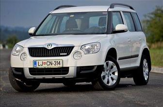 Škoda yeti greenline