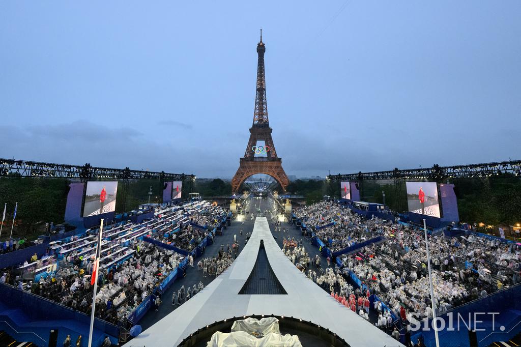 Pariz 2024 otvoritev olimpijske igre Slovenija