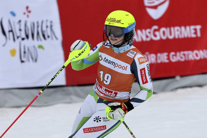 Neja Dvornik je na sobotnem finalnem slalomu osvojila četrto mesto. V finalu je pridobila 17 mest. | Foto: Guliverimage