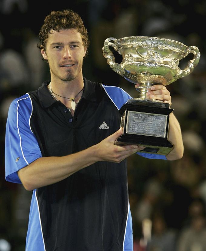 Leta 2005 je zmagal na OP Avstralije. | Foto: Gulliver/Getty Images